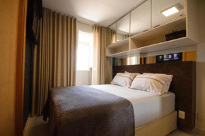 Flat com localização privilegiada e vista encantadora